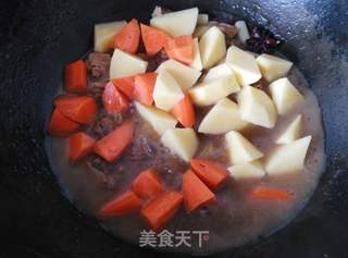 【烟台】土豆烧鸭腿的做法步骤:8