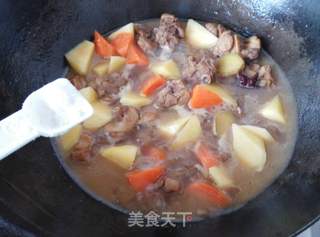 【烟台】土豆烧鸭腿的做法步骤:9