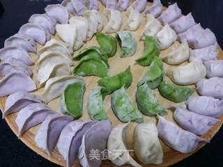 【东北】彩色煎饺的做法步骤:3