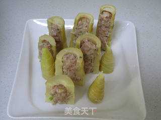 【上海】竹笋酿肉的做法步骤:8