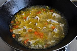 【四川】酸汤肉片的做法步骤:11