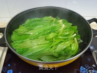 【台州】蒜泥油麦菜的做法步骤：2