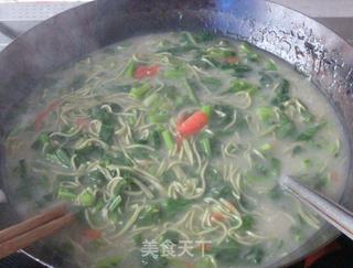 【河南】养肝的茵陈面条的做法步骤:8