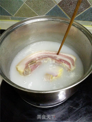 【四川】香煎腊肉的做法步骤:4