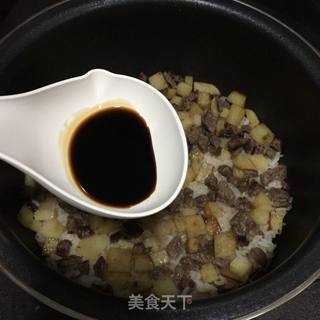 【常德】土豆牛肉焖饭的做法步骤：7