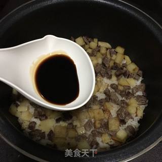 【常德】土豆牛肉焖饭的做法步骤:7
