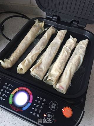 【义乌】鲜肉春卷的做法步骤:4
