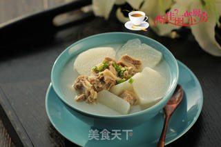 羊肉白萝卜汤的做法步骤:9