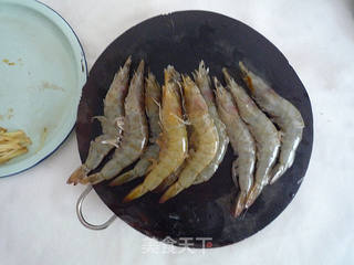 可乐烧虾的做法步骤:3