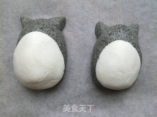 龙猫黑芝麻汤圆的做法步骤:7