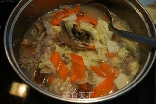 【北京】烤鸭架浓汤的做法步骤：9