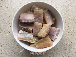 【常德】豆干腊味合蒸的做法步骤:3