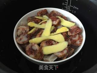 【常德】豆干腊味合蒸的做法步骤:6