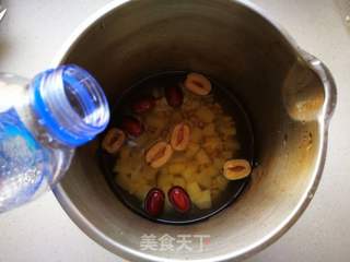 【烟台】雪梨百合豆汁的做法步骤:3