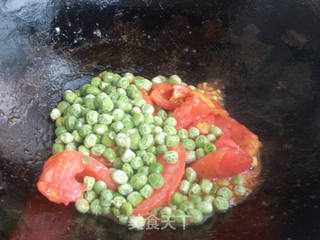 【天津】番茄鸡蛋烩豌豆的做法步骤:5