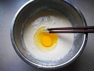 【烟台】芹菜鸡蛋淋饼的做法步骤:2