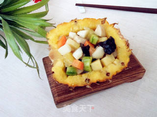 【天津】菠萝时蔬 的做法步骤:10