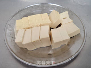 【天津】金针菇烧豆腐的做法步骤:2