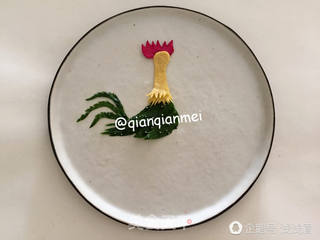 【山东】吉祥如意鸡年拼盘的做法步骤：2