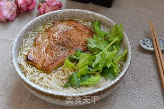 【北京】猪排热汤面的做法步骤:11