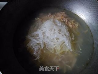 蛤干烧粉丝的做法步骤:10