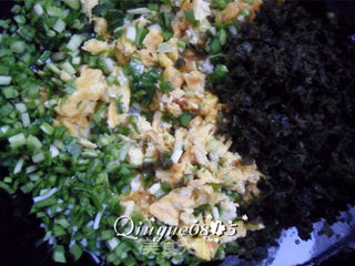 【山西】地皮菜素馅饺子的做法步骤:5