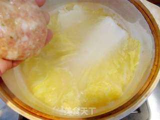 【扬州】蟹粉狮子头的做法步骤:12