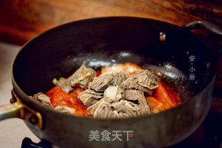 番茄土豆炖牛腩的做法步骤:5