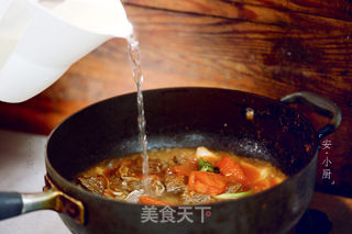 番茄土豆炖牛腩的做法步骤:6