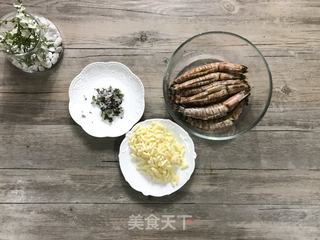迷迭香芝士烤对虾的做法步骤:4