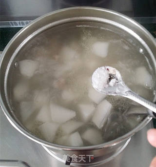 羊骨萝卜汤的做法步骤:8