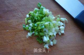 青豆腊味炒饭的做法步骤:3