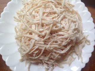 凉拌鸡丝的做法步骤:3