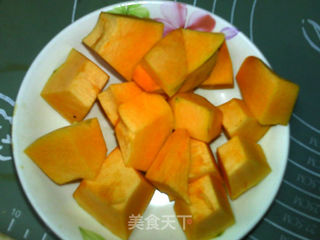 南瓜银耳露的做法步骤:3