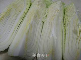 腌盐白菜的做法步骤:3