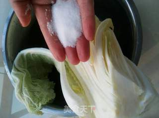 腌盐白菜的做法步骤:9