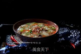 来台州一定要吃了这碗元宵羹——山粉糊的做法步骤:8