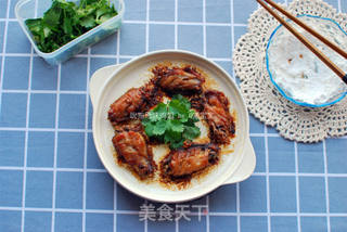 微波炉吮指原味鸡翅的做法步骤:6