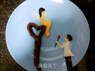 情人节拼盘之心中的天使的做法步骤:9