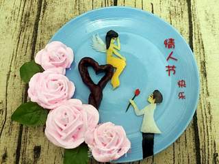 情人节拼盘之心中的天使的做法步骤:13