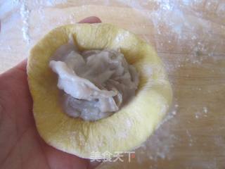 香芋南瓜包子的做法步骤:11