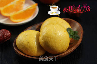 香芋南瓜包子的做法步骤:15
