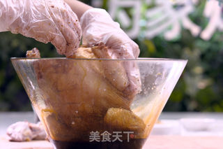 吮指烤全鸡 德普烘焙实验室的做法步骤:3