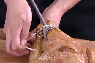 吮指烤全鸡 德普烘焙实验室的做法步骤:7