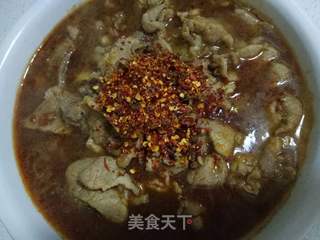 水煮肉片的做法步骤:7