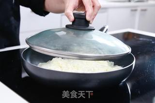 培根蘑菇薯片薄饼的做法步骤:4