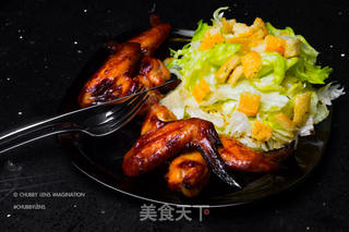 叉烧鸡翼(内附锡纸的正确使用方法)的做法步骤:6