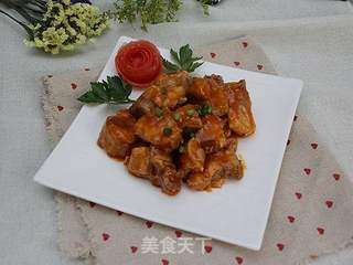 番茄烧排骨的做法步骤:9