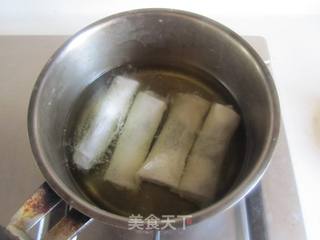 荠菜春卷的做法步骤:9