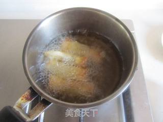 荠菜春卷的做法步骤:10
